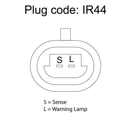 DXA4212 - OEX Alternator 12V 70A Delco 7SI Style