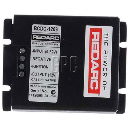 Redarc DC to DC Battery Charger 12V 6A