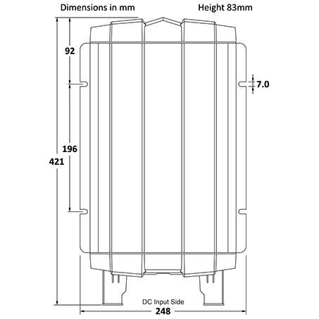 Redarc 12V 1500W Pure Sine Wave Inverter