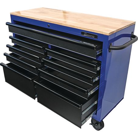 MPBTT-46IN-9D - Mechpro 46 Inch 9 Drawer Tool Trolley - JAE Auto Electrical & Refrigeration