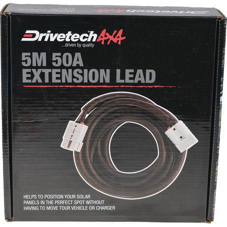 Drivetech 4x4 50A 5m Extension Lead with Anderson Plug Connectors