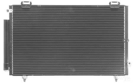 DENSO AIR CONDITIONING CONDENSER PARALLEL FLOW INLET PAD OUTLET PAD ...