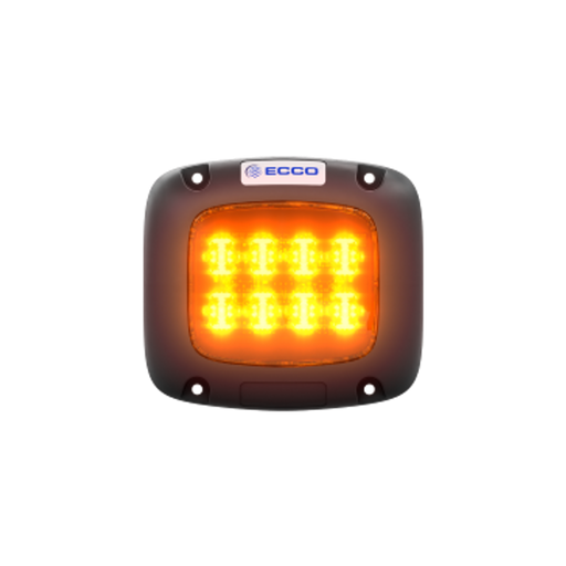 Bus Warning Light 12-24V Surface Mount Amber ECCO