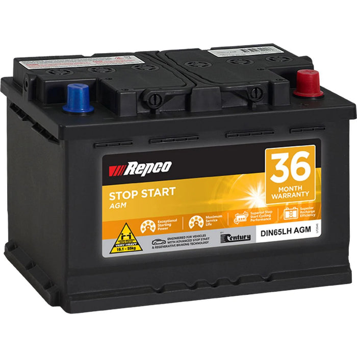 12V Pass Veh HP DIN 30M CCA:660