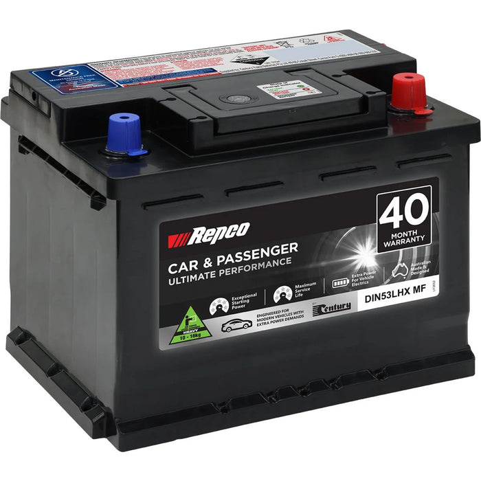 DIN53LHX MF Century DIN SMF UHP Battery