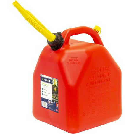 SCEPTER 20L RED PLASTIC FUEL JERRY CAN — JAE Auto Electrical ...