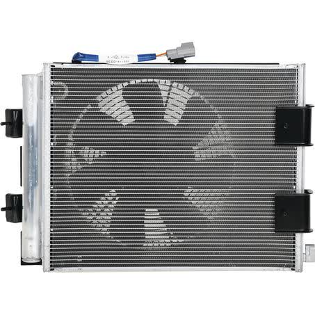 DENSO AIR CONDITIONING CONDENSER PARALLEL FLOW INLET PAD OUTLET PAD ...