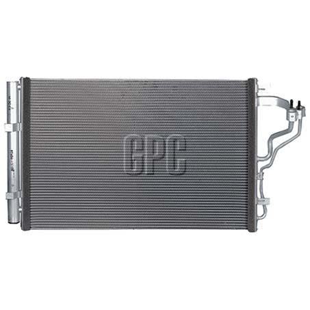 Condensor Hpc Ac8 HCC AIR CONDITIONING CONDENSER PARALLEL FLOW SUBCOOLED INLET PAD OUTLE ...