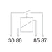 24V/60A N/O Heavy Duty Relay 80A Peak Current 2 X Studs & 2 X Push-On Term. PN: LV4507 JAE Auto Electrical & Refrigeration