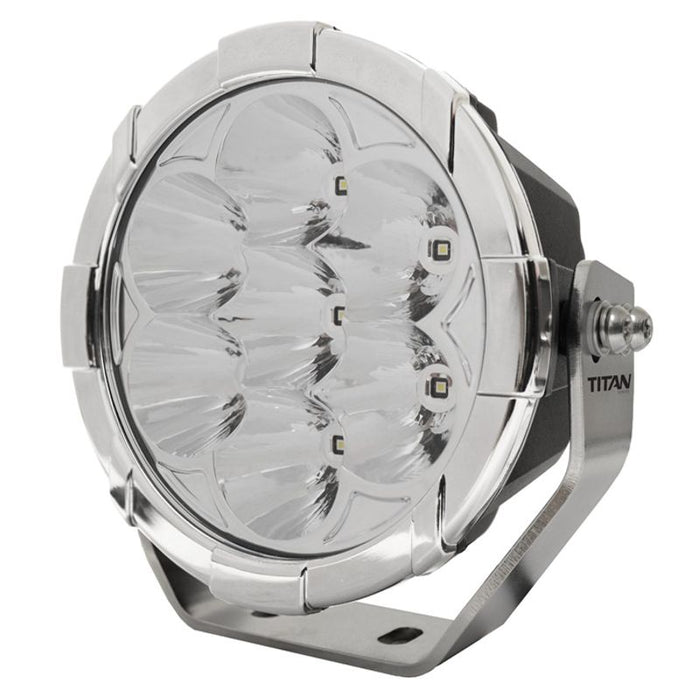 7" TITAN LED DRIVING LIGHT 70W - LONG RANGE CHROME