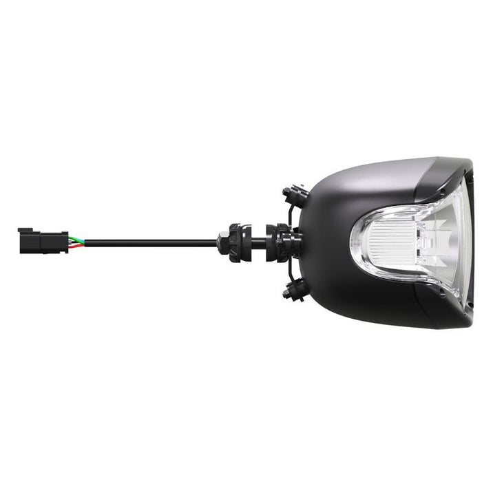 ED HEADLIGHT STAND MOUNT LHS 9-36V HIGH/LOW PROJECTOR BEAM 4 FUNCTION LIGHT IP69K