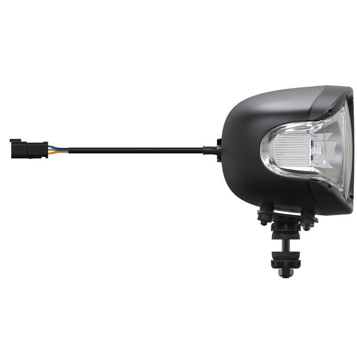 LED HEADLIGHT STAND MOUNT RHS 9-36V HIGH/LOW PROJECTOR BEAM 4 FUNCTION LIGHT IP69K