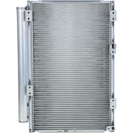 DENSO AIR CONDITIONING CONDENSER PARALLEL FLOW INLET PAD OUTLET PAD ...