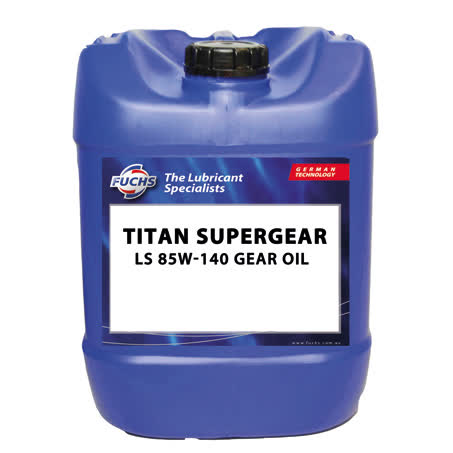 FUCHS TITAN SUPERGEAR LS GEAR OIL 85W-140 20LTR