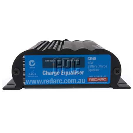 Redarc Charge Equaliser - 24V to 12V 40A (BCDC-based, switch mode)
