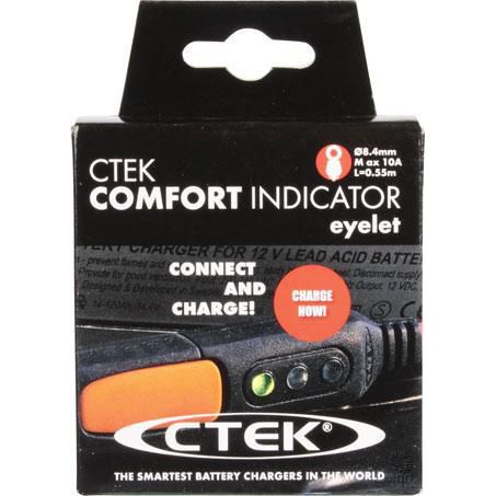 CTEK Battery Charger Eye Terminals With LED Indicator