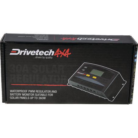 Drivetech 4x4 30A Solar Regulator And Monitor