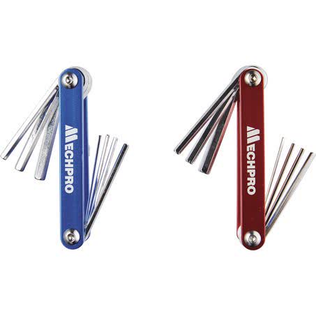 MECHPRO BLUE FOLD UP HEX KEYS 2 PIECE — JAE Auto Electrical & Refrigeration