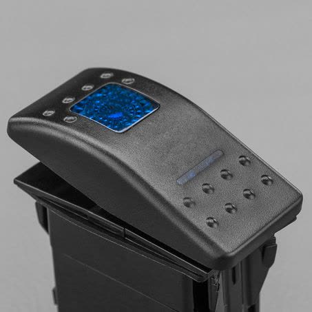 Jae Rocker STEDI ROCKER SWITCH AUXILIARY BATTERY BLUE LED ONOFF FUNCTION — JAE ...