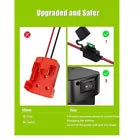 Battery Adapter With Fuse Built-in Switch for Milwaukee M18 To Dock Holder AUS