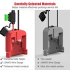 Battery Adapter With Fuse Built-in Switch for Milwaukee M18 To Dock Holder AUS