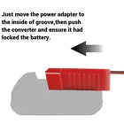 Battery Adapter With Fuse Built-in Switch for Milwaukee M18 To Dock Holder AUS